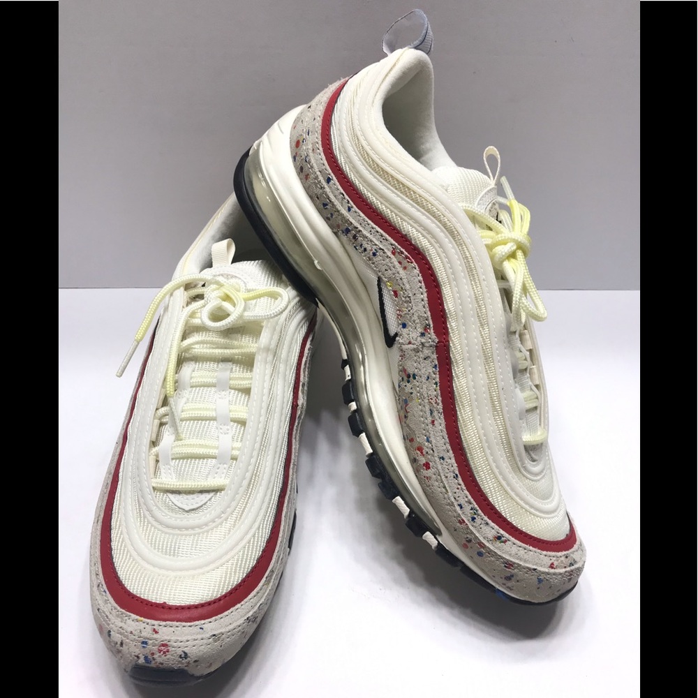 NEW Nike Air Max 97 Premium Splatter Mens Shoes - Picture 2 of 8